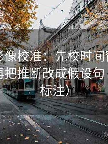 神马电影像校准：先校时间窗有没有缺失，再把推断改成假设句（读前先标注）